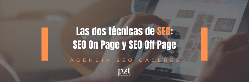 Cabecera SEO On page y SEO Off Page